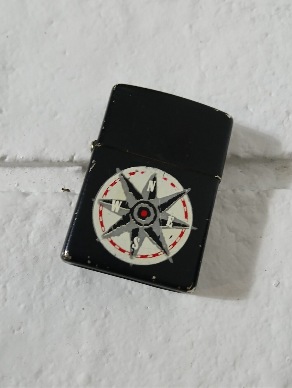 Zippo Marlboro Compass Vintage‎ Lighter 1996 Empty